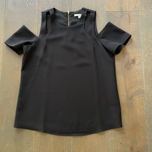 Cooper & Ella black top with cut out shoulders.